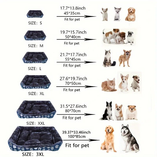 Dog & Cat Bed – Soft Mat for Small, Medium, and Large Pets